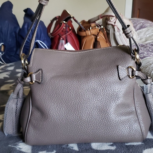 Dooney Mini Satchel in Elephant - Picture 3 of 6